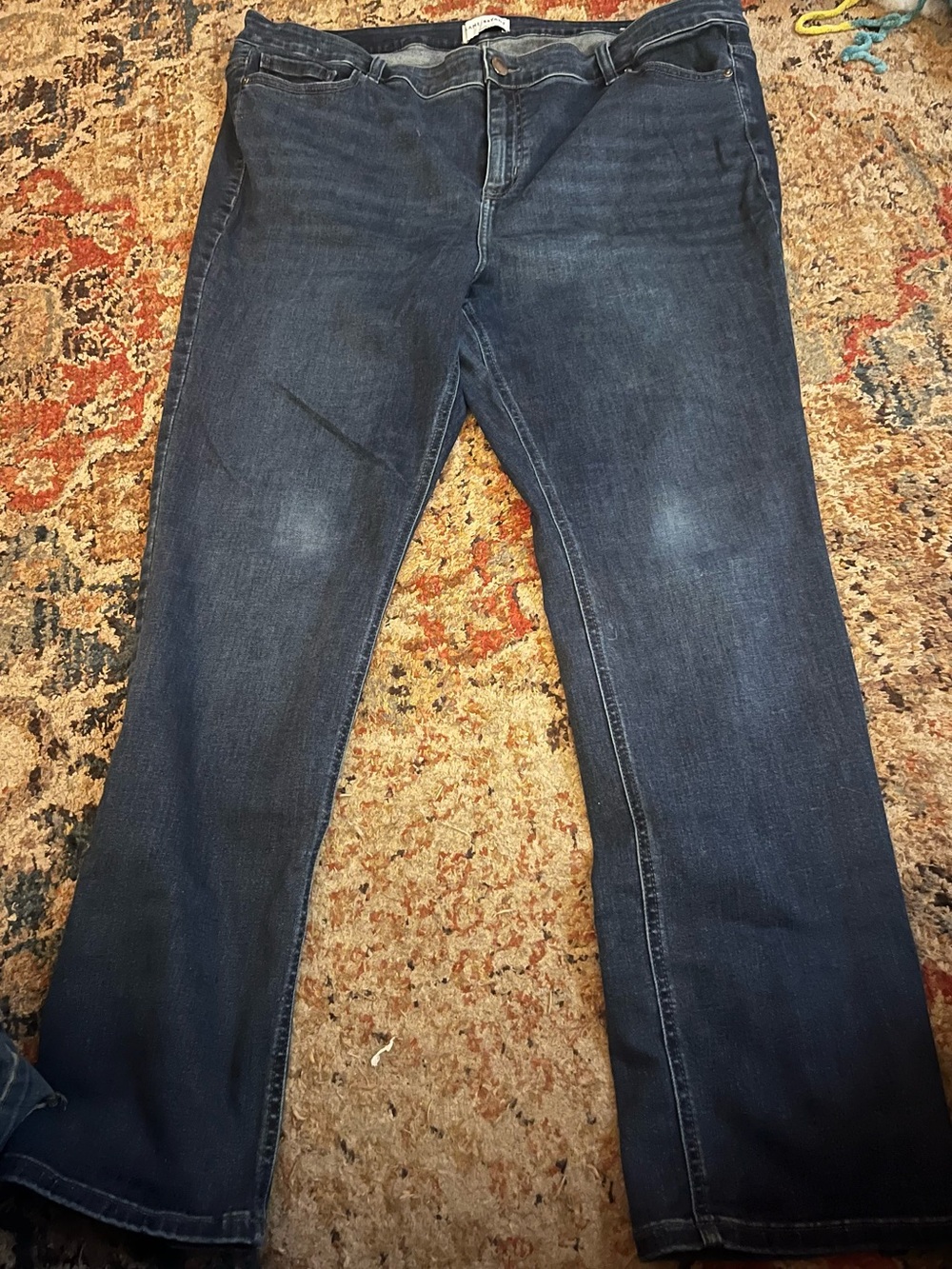 Lane Bryant  Dark Blue Bootcut Jeans High arise